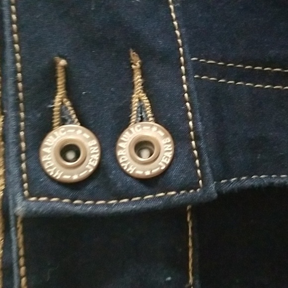 Hydraulic Women's Blue Jean Shorts Juniors 11/12 - Picture 3 of 9